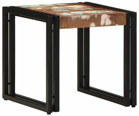 vidaXL Τραπεζάκι σαλονιού 40 x 40 x 38 cm Μασίφ ανακυκλωμένο ξύλο