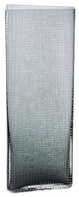 Βάζο Γυάλινο Gravir 15,5x11,5xH43,5cm Grey Glass