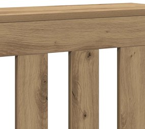 vidaXL Κάλυμμα Καλοριφέρ Αρτισιανή Δρυς 175x20x82εκ Επεξεργασμένο Ξύλο