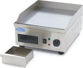 Griddle - Smooth Chrome - 36cm - incl Drip Tray