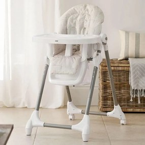Καρεκλάκι Φαγητού Αναδιπλούμενο (6-36 Μηνών) Mamas & Papas Snax Woven Natural 1152T6000