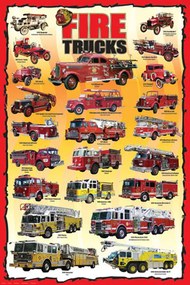 Αφίσα Fire Trucks