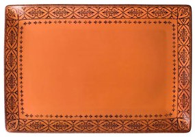 Πιατέλα Σερβιρίσματος Ορθογώνια (31x21) Oriana Ferelli Vintage Terracotta 22268-10