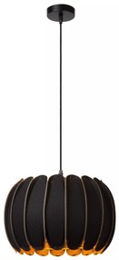 Φωτιστικό Κρεμαστό Lucide 34445-30-30 SPENCER Μαύρο Ματ (Black Mat)