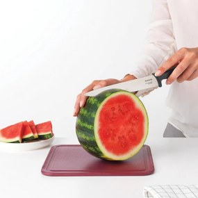 Μαχαίρι κρέατος Brabantia Tasty+ 1001164, 20 cm, Σκληρυμένος χάλυβας, Ανθεκτικό σε γρατζουνιές και διάβρωση, Σκούρο γκρι