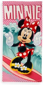 Πετσέτα Θαλάσσης Quick Dry Disney Home Minnie 36 70X140 Turquoise 100% Microfiber - Disney Home