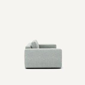 Τριθέσιος καναπές με μελανζέ ταπετσαρία, Skander