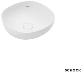 Schock SLight Επικαθήμενος Νιπτήρας Μπάνιου 39 x 39εκ White Matt
