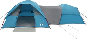 vidaXL Σκηνή Κάμπινγκ 5 Ατόμων Αδιάβροχη Μπλε