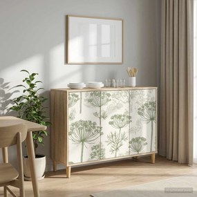 vidaXL Πλαϊνό γραφείο GOTHA Sonoma 102 x 33 x 75 εκ.