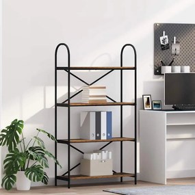 vidaXL Ράφι Βιβλίων Παλαιό ξύλο 80 x 30 x 146 εκ Επεξεργασμένο ξύλο