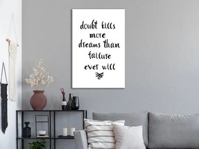 Πίνακας - Doubts and Dreams (1 Part) Vertical - 80x120