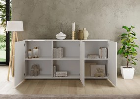 Έπιπλο Τηλεόρασης Ανθρακί Οξειδωμένο 121x43x57