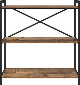 vidaXL Ράφι Βιβλίων 80 x 30 x 85 cm Επεξεργασμένο Ξύλο Παλαιό ξύλο