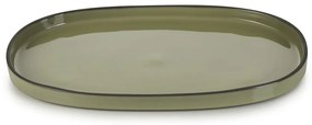 CARACTERE CARDAMOM OVAL PLATE 35,5X21,8X2,5CM ΣΕΤ 4τμχ - Espiel