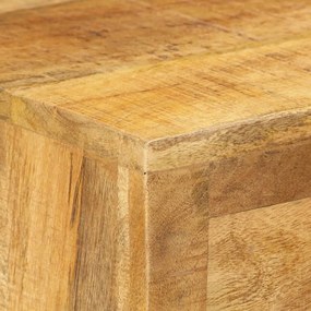 vidaXL Παπουτσοθήκη 86 x 35 x 55 εκ. από Μασίφ Ξύλο Μάνγκο