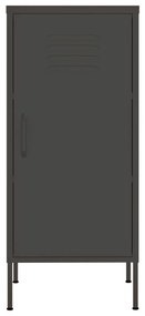 vidaXL Ντουλάπι Αποθήκευσης Ανθρακί 42,5x35x101,5 εκ. από Ατσάλι