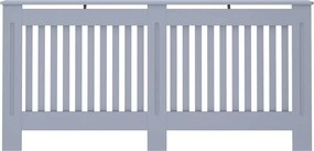 vidaXL Κάλυμμα Καλοριφέρ Ανθρακί 172 x 19 x 81,5 εκ. από MDF