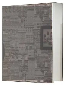 Καθρέφτης BELE 60 3MBE060WH0 WHITE 60x15x70cm  3MBE060WH0
