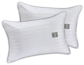 Μαξιλάρια Ύπνου Easy Fit (Σετ 2τμχ) White Guy Laroche 50Χ70 Microfiber
