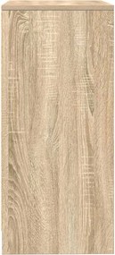 vidaXL Συρταριέρα Sonoma Δρυς 57x34x76 εκ. Επεξεργασμένο Ξύλο