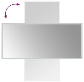 vidaXL Καθρέφτης Μπάνιου με LED 40x90 εκ.