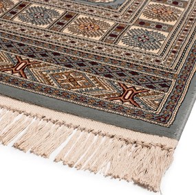 Χαλί (200x290) Βιοκαρπέτ Isfahan 5602A Blue/ Cream