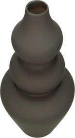 Βάζο ArteLibre Καφέ Δολομίτης 15x15x22cm