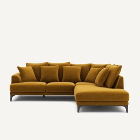 Γωνιακός καναπές από βελούδο, ARMENTO
