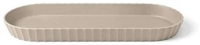 Πιατέλα Σερβιρίσματος Minerva M 37,5x15x3cm Mocha Grey Blim+ Polypropylene