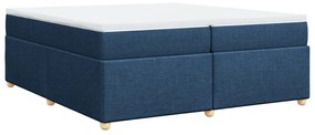 ΚΡΕΒΑΤΙ BOXSPRING ΜΕ ΣΤΡΩΜΑ ΜΠΛΕ 200X200 ΕΚ. ΥΦΑΣΜΑΤΙΝΟ 3285407