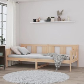 vidaXL Καναπές Κρεβάτι 90 x 190 εκ. από Μασίφ Ξύλο Πεύκου