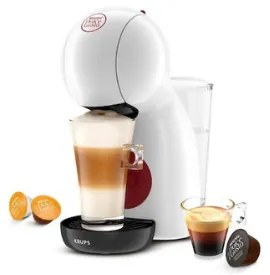 Krups Piccolo XS Καφετιέρα για Κάψουλες Dolce Gusto Πίεσης 15bar Λευκή KP1A3110