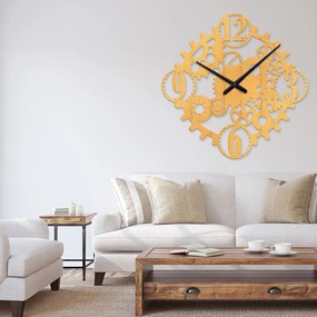 Ρολόι τοίχου  εσωτερικού χώρου ξύλινο clock8 - Clock8-Άχρωμο, 1mx1m