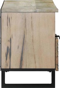 vidaXL Μονάδες TV 100 x 33 x 46 εκ Λευκό Επεξεργασμένο Ξύλο
