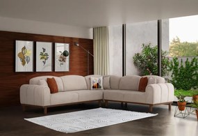 Stewehome Σετ γωνιακού καναπέ για σαλόνι
