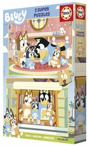 Σετ 2 Παζλ Educa Bluey (x2)