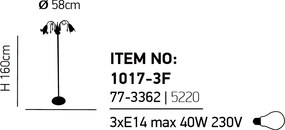 Φωτιστικό Δαπέδου Homelighting Memo 77-3362 Chrome