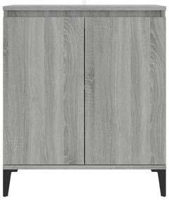 vidaXL Ντουλάπι Γκρι Sonoma 60 x 35 x 70 εκ. από Επεξεργασμένο Ξύλο