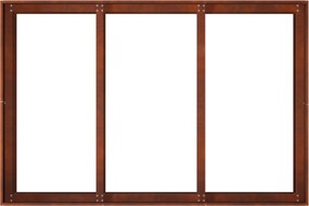 vidaXL Γλάστρα Κήπου Σκ rusty 120 x 80 x 60 εκ