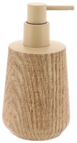 Δοχείο Κρεμοσάπουνου DS-4650L05 Polyresin 9x17,5cm Beige MRShome Πολυρεσίνη