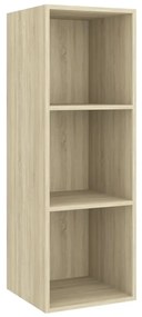 vidaXL Έπιπλα Τηλεόρασης Σετ 3 Τεμαχίων Sonoma Δρυς από Επεξ. Ξύλο