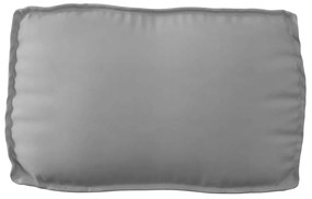 vidaXL Μαξιλάρι παλέτας για πλάτη Γκρι 70 x 40 x 12 cm Ύφασμα Oxford