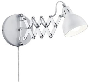 Απλίκα Φωτιστικό Τοίχου Scissor 3 χρώματα Trio Lighting R20321031 Λευκό