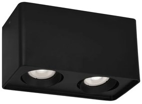 2/φωτη Πλαφονιέρα Μαύρη Arion - 4279901 - 21W - 50W - 4279901