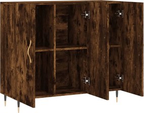 vidaXL Ντουλάπι Καπνιστή Δρυς 90x34x80 εκ. Επεξεργασμένο Ξύλο