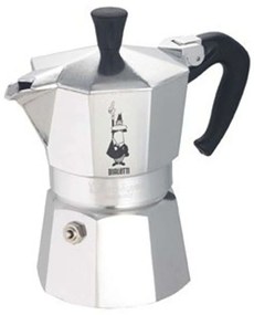 Καφετιέρα Espresso Moka Express 1 Φλυτζανιού 209.990001161 Silver-Black Bialetti Αλουμίνιο