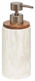 5Five Αντλία Σαπουνιού - Dispenser Κεραμικό Come 300ml 7.1x7.1x19.3cm Μπεζ 200156A