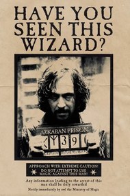 XXL Αφίσα Harry Potter - Wanted Sirius Black