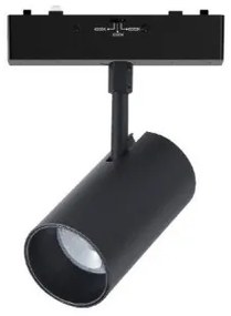 Μαγνητικό Σποτ Ράγας Ultra Thin LED 30W 3CCT Φ7cm InLight-TMU0120-Black-Μαύρο TMU0120-Black